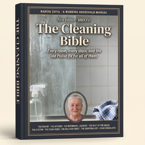 The Cleaning Bible — Babcia Zofia, first edition